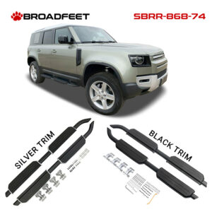Broadfeet® OE Style Step Pad Running Board for 2020 2021 2022 2023 Land Rover Defender 110